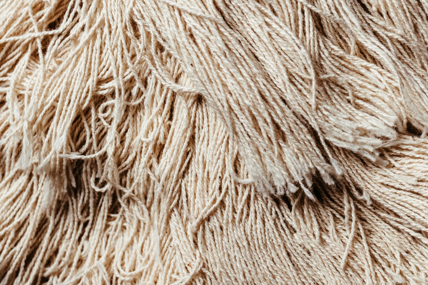 Woven yarn texture showing textile structure